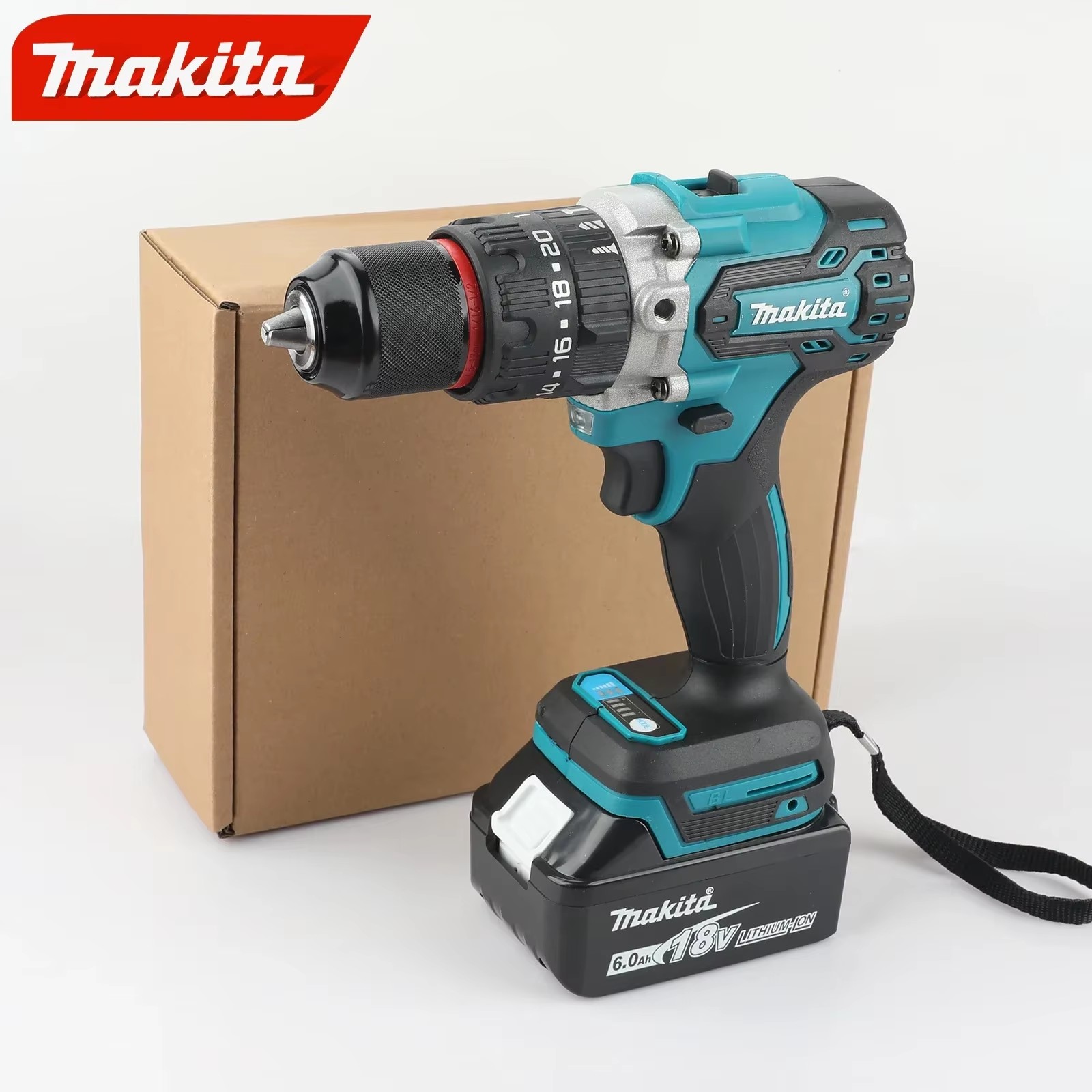 Makita Drill Ddf484 - Trapano Avvitatore Elettrico Senza Spazzole Makita