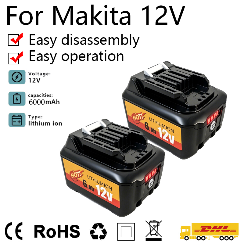 Makita Drill Hp1640 - Batteria Ricaricabile Sostitutiva agli Ioni di