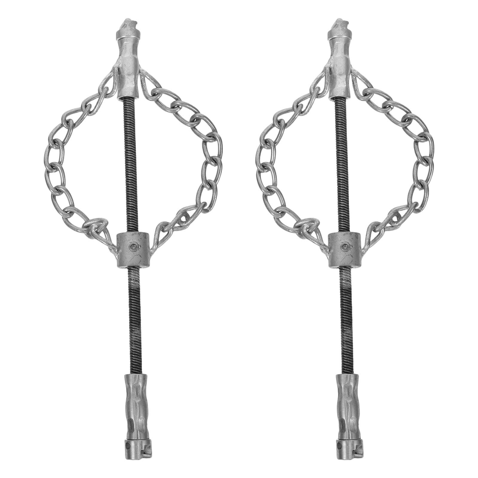 Drain Snake Flexible - 2 pezzi di catena flessibile per