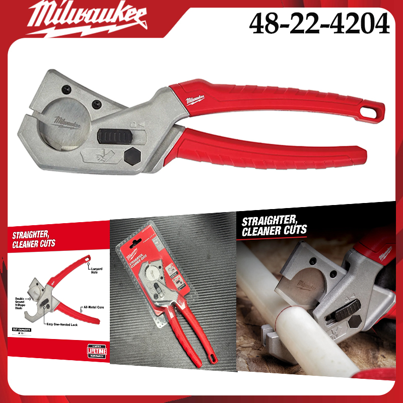 Pipe Cutter Ratchet - Tagliatubi a cricchetto Milwaukee 48-22-4204 per