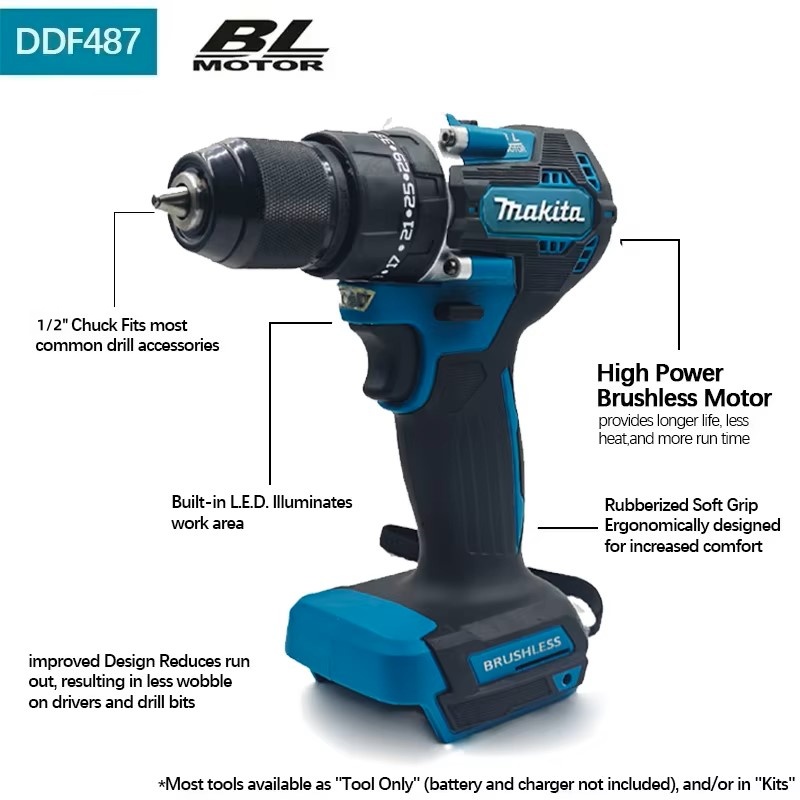 Makita 18V LXT ®   Trapano Avv - Makita Drill Ddf484 recensione e prezzo